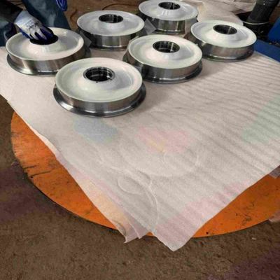 Αγορά Στρογγυλοί τροχοί οχημάτων Σφυρηλατημένο κράμα χάλυβα για απόλυτη προστασία από τη διάβρωση σε μαύρο ή ασήμι online manufacture