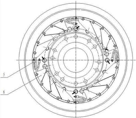 Αγορά M730A ελαστικά αυτοκινήτου ελαστικά 730mm σιδηροδρόμων για το μετρό ατμομηχανών και βαγονιών εμπορευμάτων online manufacture