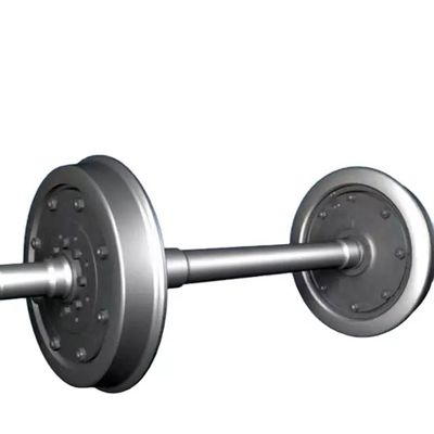 Επίπεδο βαγόνι εμπορευμάτων Wheelset φορτίου σιδηροδρόμων σιδηροδρομικών γραμμών σιδηροδρόμων AAR