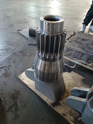 Grade 7 Gear Hobbing Finish 0,8 Precision Machining Casting 42CrMo Υλικό 160kg