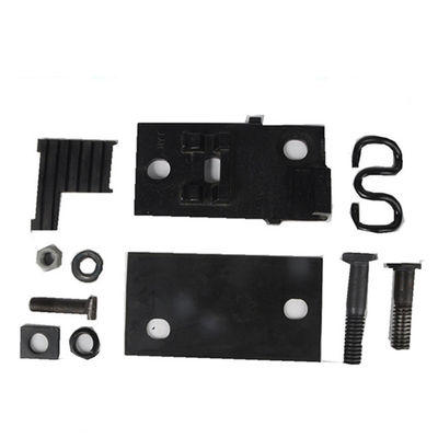 Προσαρμοσμένο Q235 ή Q345 Steel Crane Rail Sole Plate και Base Plate